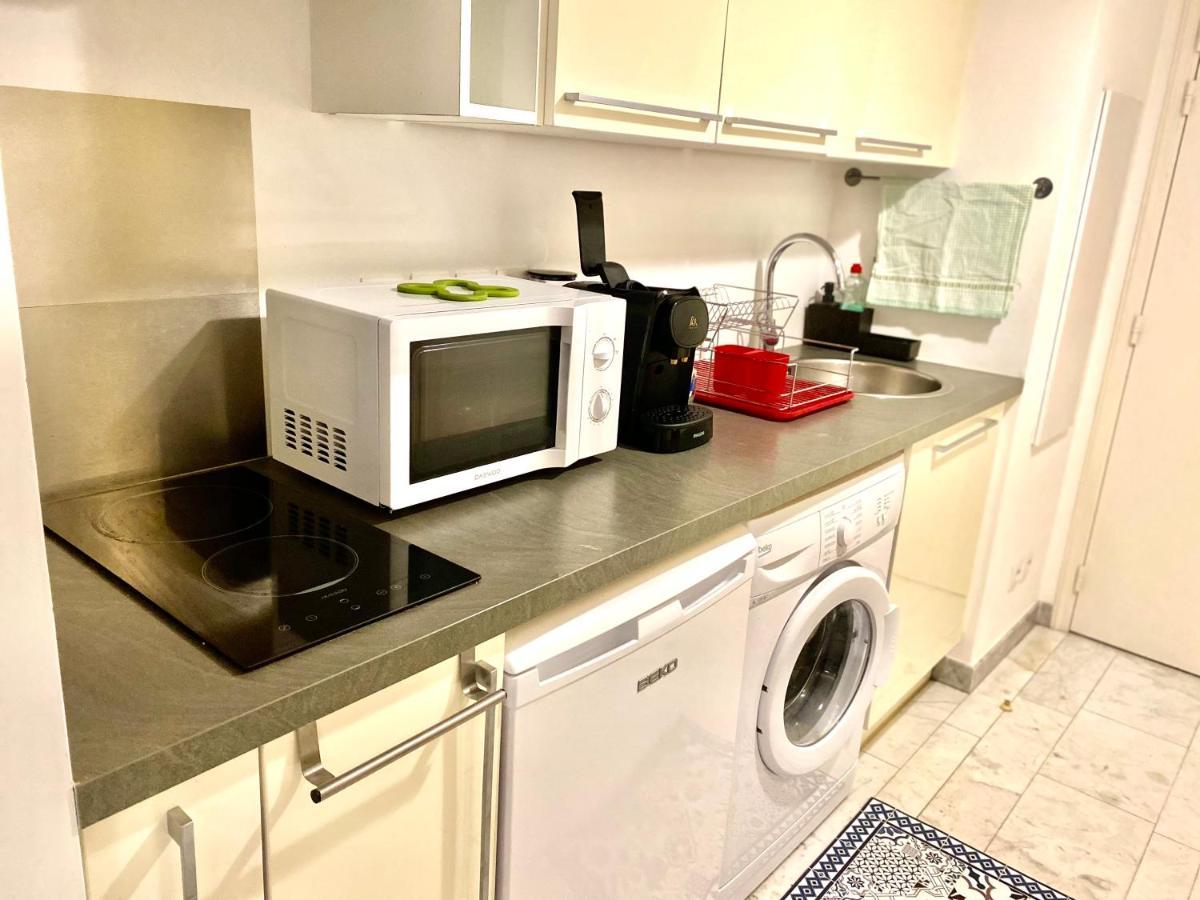 Charmant Studio Climatise Centre Menton Parking Gratuit 外观 照片